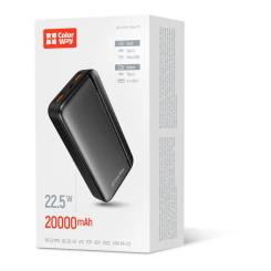 Батарея универсальная ColorWay 20 000 mAh Portable Charger (USB/QC3.0 + USB-C/PD/ Фото 5