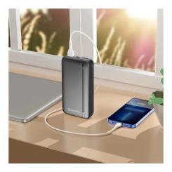 Батарея универсальная ColorWay 20 000 mAh Portable Charger (USB/QC3.0 + USB-C/PD/ Фото 6
