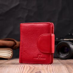 Кошелек ST Leather Из натуральной кожи Красный Фото 8