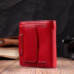 Кошелек ST Leather Кожаный Красный Фото 9