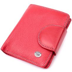 Кошелек ST Leather Кожаный Красный Фото