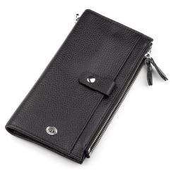 Кошелек ST Leather Чорний Фото
