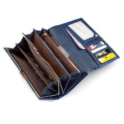Кошелек ST Leather Синий Фото 5