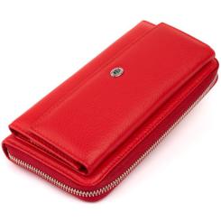 Кошелек ST Leather Красный Фото