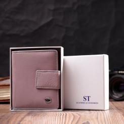 Кошелек ST Leather Из натуральной кожи Бежевый Фото 9