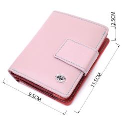 Кошелек ST Leather Из натуральной кожи Бежевый Фото 2