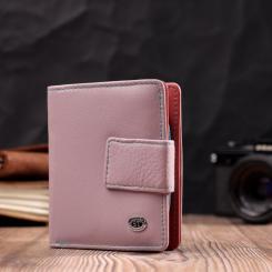 Кошелек ST Leather Из натуральной кожи Бежевый Фото 7