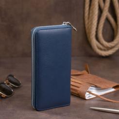 Кошелек ST Leather Темно-синий Фото 11