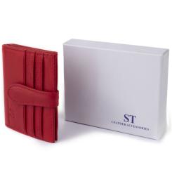 Кошелек ST Leather Червоний Фото 6