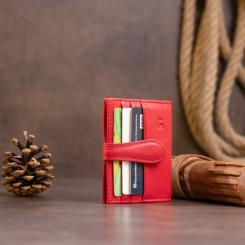 Кошелек ST Leather Червоний Фото 8