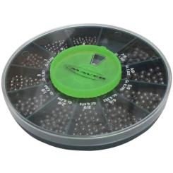 Грузило Maver набір Scatola Pallini Supercalibrati 250g 3-7/0 Фото