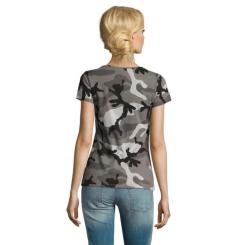 Футболка Sol's Camo women сірий камо M Фото 1