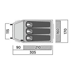Палатка Easy Camp Setesdal 3 (120477) Фото 5