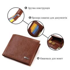 Кошелек Canpellini Из натуральной кожи Светло-коричневый Фото 3