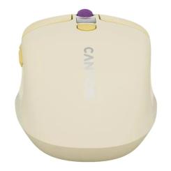 Мышка Canyon MW-26 LCD Silent Wireless/Bluetooth Yellow Фото 7