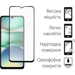 Стекло защитное Dengos Full Glue Xiaomi Redmi A5 (black) Фото 1
