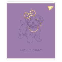 Тетрадь Yes Luxure doggy 18 аркушів лінія Фото 2