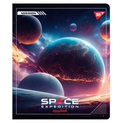 Тетрадь Yes Space expedition 18 аркушів лінія Фото 3