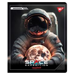 Тетрадь Yes Space expedition 18 аркушів лінія Фото 4