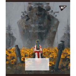 Тетрадь Yes My Ukraine 48 листов линия Фото 1