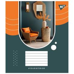 Тетрадь Yes Your interior А5 60 листов клетка Фото 4