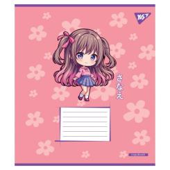 Тетрадь Yes Anime girls А5 12 листов линия Фото 2