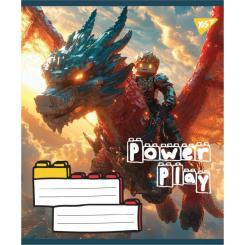 Тетрадь Yes Power Play А5 12 листов линия Фото 4