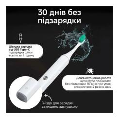 Электрическая зубная щетка Xiaomi Aurora T2 White Фото 2