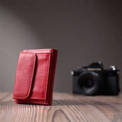 Кошелек ST Leather З натуральної шкіри Червоний Фото 9