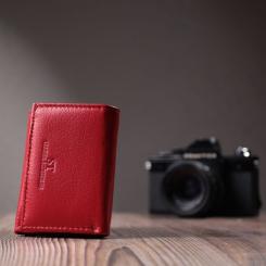 Кошелек ST Leather З натуральної шкіри Червоний Фото 8