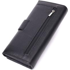 Кошелек ST Leather Из натуральной кожи Черный Фото 1