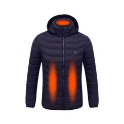 Куртка с подогревом Thermalli Cimone темно-синій 2XL Фото 3