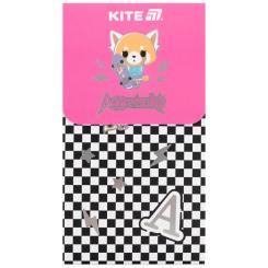 Блокнот Kite на магните Aggretsuko 60 листов, клетка Фото