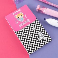 Блокнот Kite на магните Aggretsuko 60 листов, клетка Фото 4