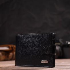 Портмоне Canpellini Из натуральной кожи Черное Фото 7