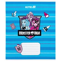 Тетрадь Kite Monster High, 12 листов, косая линия Фото 9