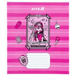 Тетрадь Kite Monster High, 12 листов, косая линия Фото 5