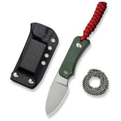 Нож Civivi Baby Banter Fixed Blade, Green Micarta, Satin Фото 1