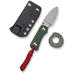 Нож Civivi Baby Banter Fixed Blade, Green Micarta, Satin Фото 2