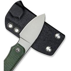 Нож Civivi Baby Banter Fixed Blade, Green Micarta, Satin Фото 7