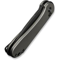 Нож Civivi Button Lock Elementum II, Grey Aluminum, Darkwash Фото 7