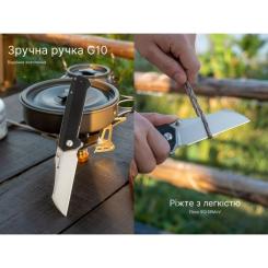 Нож Sencut Draxor, Black G10, Satin Фото 8