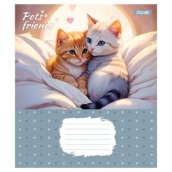 Тетрадь 1 вересня Pets Frinds А5 18 аркушів лінія Фото 3