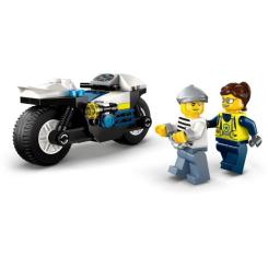 Конструктор LEGO City Преследование на полицейском мотоцикле Фото 2