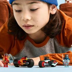 Конструктор LEGO NINJAGO Швидкісна гонка Кая на мотоциклі Фото 7