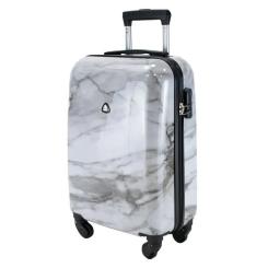 Чемодан Semi Line 20" S T5731-1 White Marble Фото 1