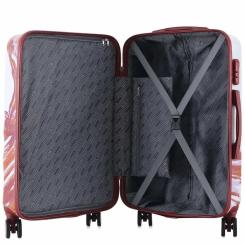 Чемодан Semi Line 24" M T5654-2 White/Red Print Фото 5