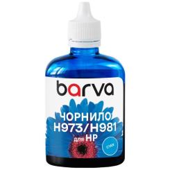Чернила Barva HP 971/973/981 100ml cyan, pigment Фото