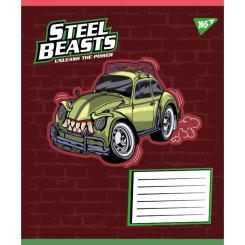 Тетрадь Yes Steel Beasts А5 12 листов линия Фото 2
