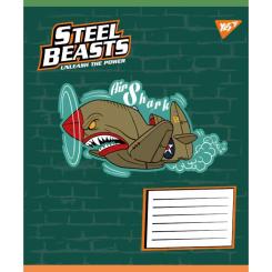 Тетрадь Yes Steel Beasts А5 12 листов линия Фото 3